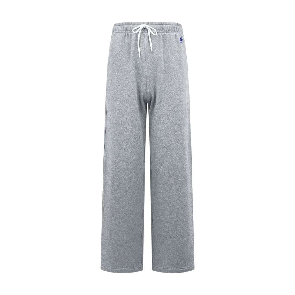 Polo Ralph Lauren Men’s Wide‑Leg Drawstring Sweatpants With Red Pony Embroidery