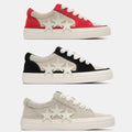 AMIRI Men's Shoes | Red, Black & Apricot