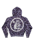 HELLSTAR zip-up cheetah hoodie