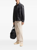 Moncler Cleorine geometric-quilted padded mid-length jacket