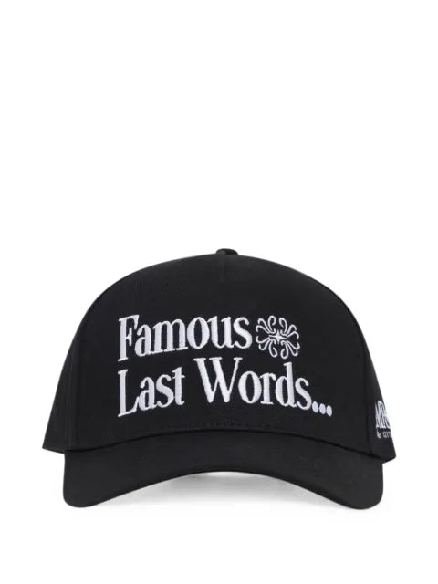 MIDNIGHT RODEO Famous Last Words baseball cap