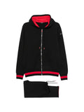 Kiton contrast-trim tracksuit