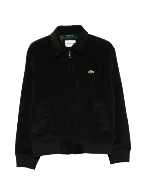 Lacoste corduroy logo-patch jacket