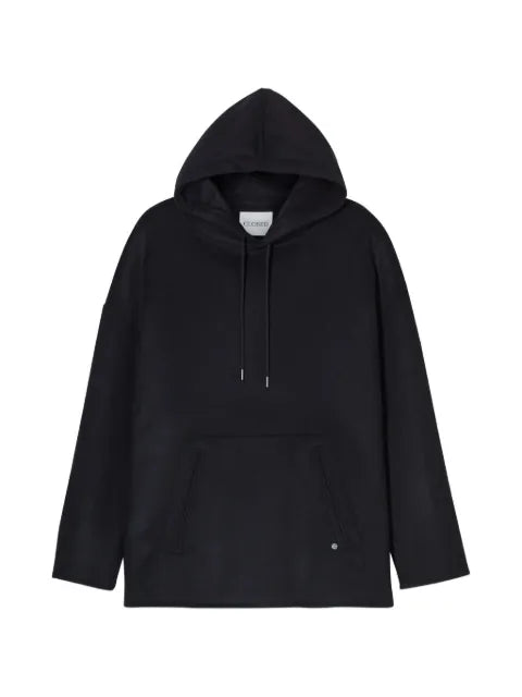 Closed drawstring hoodie