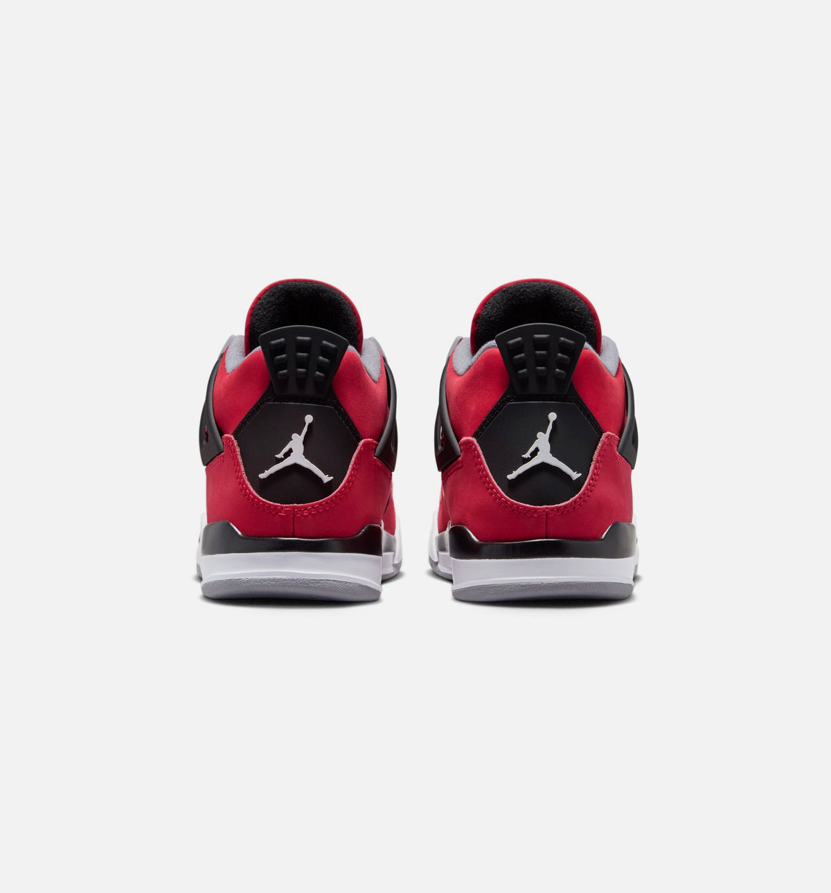 Air Jordan 4 Retro "Toro Bravo" Preschool Lifestyle Shoes – Fire Red/White/Black/Cement Grey