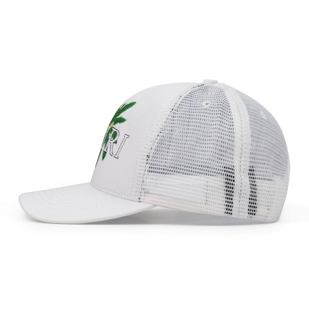 White PALM TREE HAT