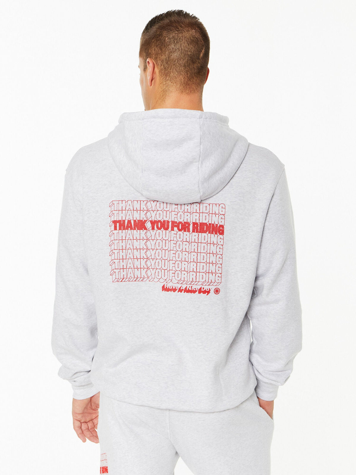 KINGSLEY HOODIE HEATHER GREY