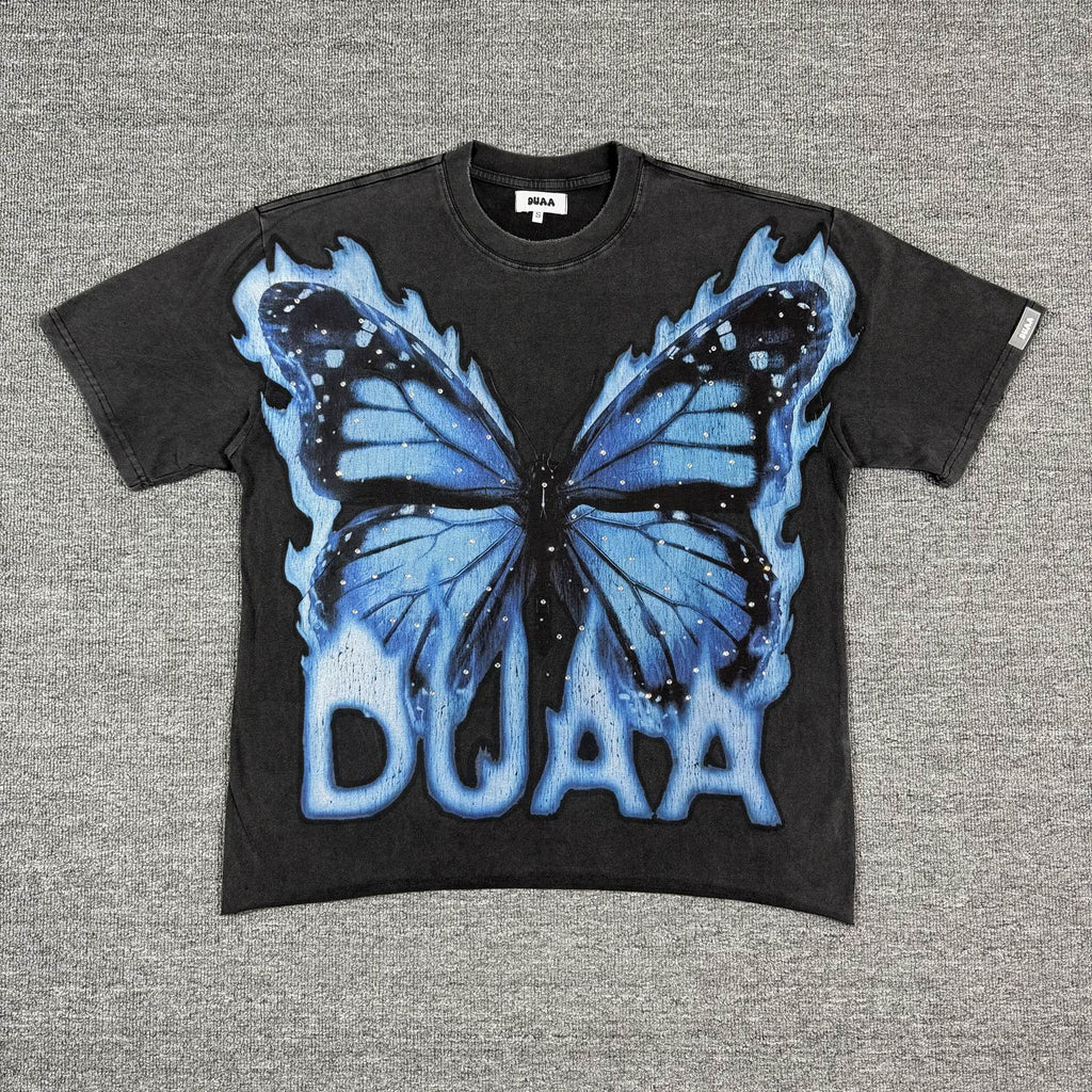 DUAA New Age Butterfly Graphic T-Shirt