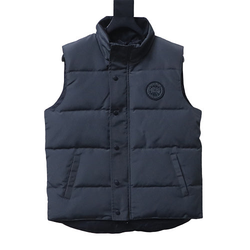 CA Goose Vest Black Label Navy