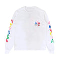 Chrome Hearts Multicolor Cross Long-Sleeve Shirt White