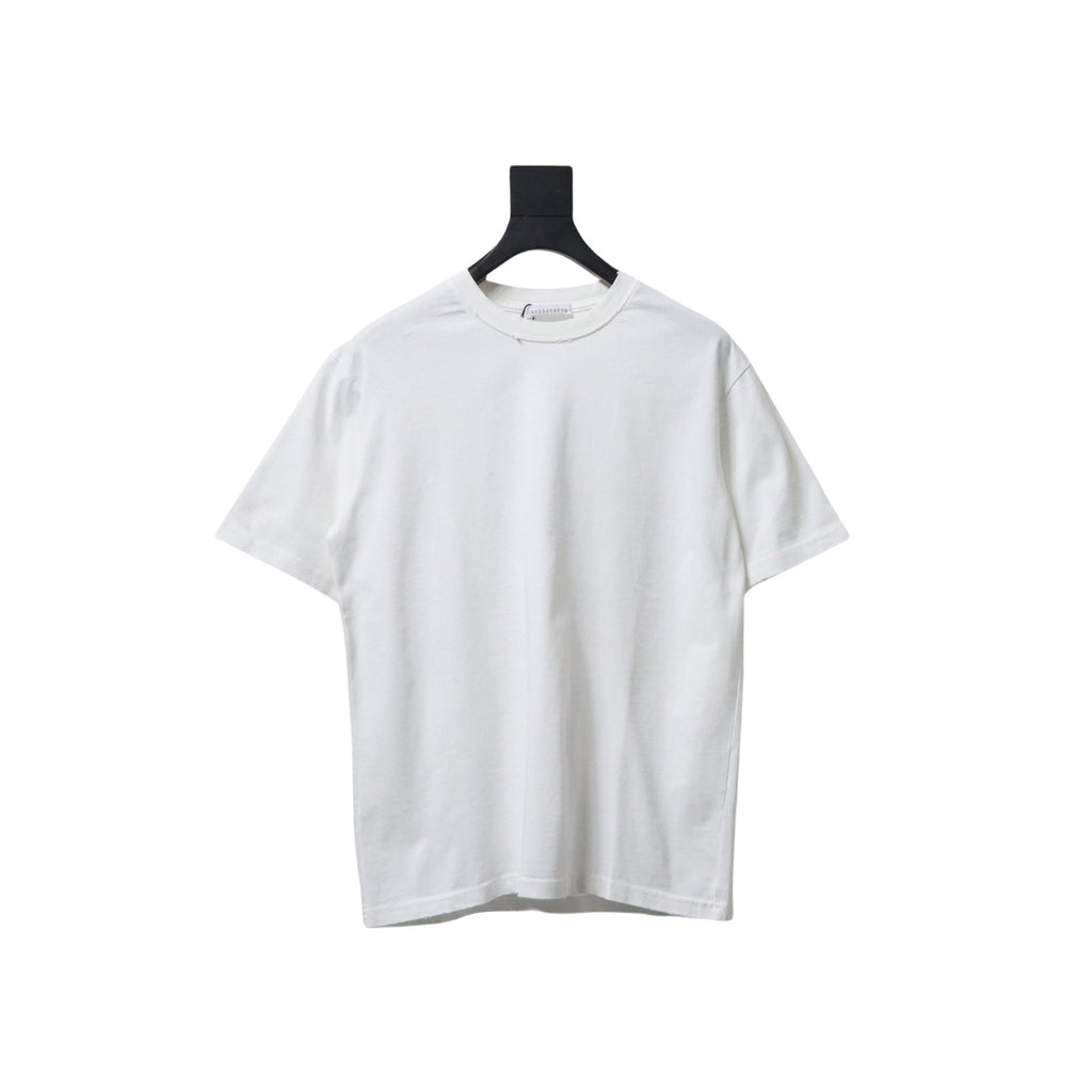 Maison Margiela Number Embroidered Short Sleeves T-shirt White